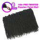 Bileaf Passion Twist Crochet Hair 18 Inch Crochet Passion Twist Hair Pretwisted, Pre Looped 8 Packs Passion Twist Crochet Braids Passion Twists Bohemian Twist Crochet Hair for Women Girls and Kids 1B