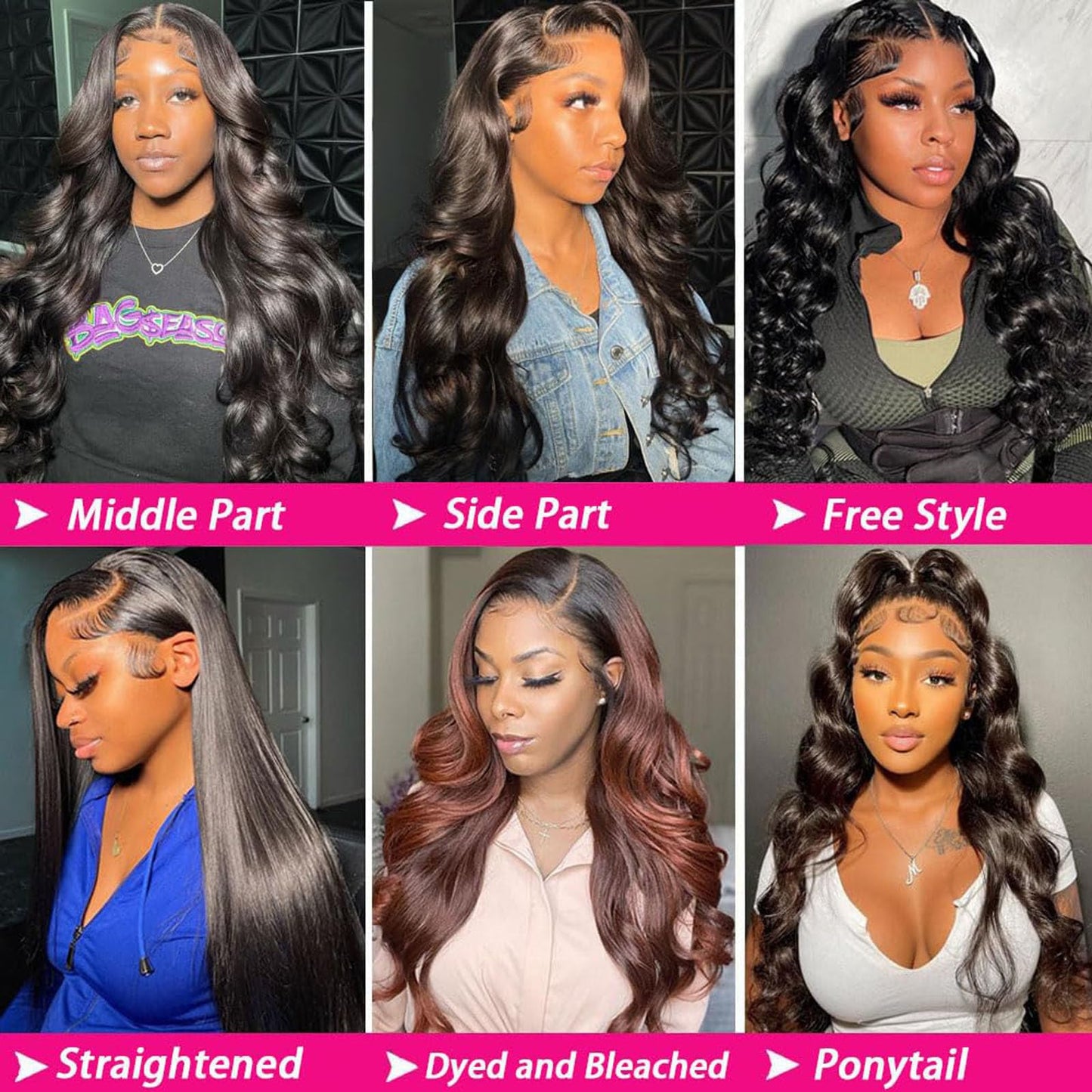 Sdeycui Lace Front Black Wigs Human Hair 13x6 HD Body Wave Wigs 20 Inch Curly Natural Glueless Wig for Women Pre Plucked