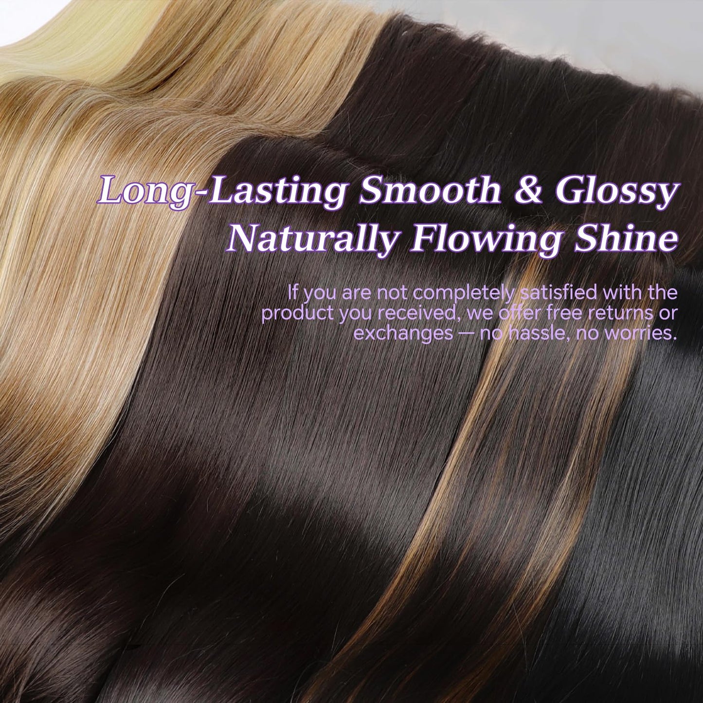 ORSUNCER Drawstring Ponytail Extension, Long Straight Pony Tails Hair Extensions Natural Soft Clip in Ponytail for Women Synthetic Hairpieces Dark Brown