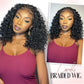 Fancy Hair Cornrow with Curly Hair Wig HD Lace Front Braided Wig with Baby Hair Pre Plucked Glueless Transparent 13x4 Inch Lace Frontal Wig for Black Women