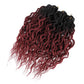 Faux Locs Crochet Hair 24Inch Crochet Locs, 8Packs Soft Locs With Curly Ends Boho Faux Locs Crochet Braids for Black Women (1B/BUG, 24(Pack of 8))