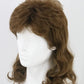 LeMarnia Men's Wig 80s Wig Brown Wave Mullet Wig Halloween Costume Fashion Wig Fancy Party Accessories Wig