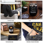 Nuogo 15 Pcs Birthday Gifts for Men Beard Care Set for Him Dad Birthday Gifts Basket Ideas Kit for Men Tumbler Bath Robe for Father's Day Dad Husband Boyfriend Box(Unhooded,Darkgray)