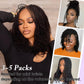 Afro Kinkys Bulk Human Hair, 20 Inch 50g 4C Afro Kinky-Curly Human Hair Bulk for Mini Twist Dreadlocks Extensions Repair Locs Natural Black Quality Cuban Kinky Braiding Hair Extension