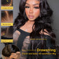 Sunber 13x4 Pre-Everything Wig With Loose Wave Face-Framing Layers And Side-Swept Bangs With Drawstring 180% Density 18Inch