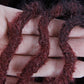 Faux Locs Crochet Hair 24Inch Crochet Locs, 8Packs Soft Locs With Curly Ends Boho Faux Locs Crochet Braids for Black Women (1B/BUG, 24(Pack of 8))