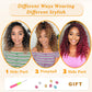 Yewell 9 Packs Goddess Box Braids Crochet Hair Boho Box-Braids With Curly Ends Crochet-Hair For Black Women,12 Inch Pre Looped Bohemian Crochet Box-Braiding(12Inch 9Packs,4)