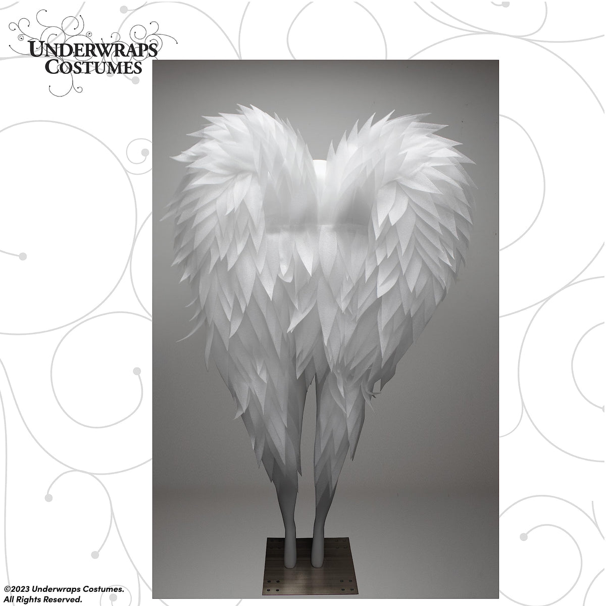UNDERWRAPS Costumes - Angel Wings - White