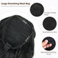 Drawstring Ponytail for Women, 26 inch Long Ponytail Extension, Soft Synthetic Pony Tails Hair Extensions, Clip in Ponytail Hair Extension for Daily Use (Dark Brown With a Slight Auburn Luster)
