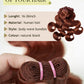Human Hair Bundles 4 Bundles 16 18 20 22 Inch Hair Extensions Reddish Brown Copper Red Body Wave Bundle Human Hair 100% Unprocessed Brazilian Virgin Hair Quick Weave Bundle human hair L4