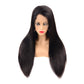Rapidsflow® 100% Human Hair Swiss Full Lace Wig For Women Remy Human Hair Straight 150% Density Full Lace Wigs for Black Women(30 inch)(Free 2 Wig Cap + Carry Pouch)