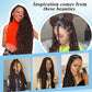 Olymei 48" Super Long Faux Locs Braided Wig Butterfly Knotless Locs Braided Wigs for Women Full Double Lace Front Braided Wigs with Baby Hair Premium Synthetic Lace Frontal Braids Wig Brown