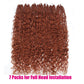 Boho Crochet Braids Pure Protein Fiber Close to Human Hair 18 Inch Goddess Box Braids with Soft Curls Bohemian Braids Crochet Hair for Black Women (18Inch #350)