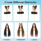 Olymei 360° Hd Full Lace Braided Wigs for Women Triangle Knotless Braided Wigs with Curly End with Baby Hair Box Braid Wig Premium Synthetic Braid Lace Front Wig Brown 36"