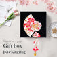 Union Power 1 Pair Japanese Style Hair Clips Sector Tassel Hair Accessories Flower Kimono Traditional Hairpins Barrette Cherry Blossom Hair Clamp Bride Hanfu Accessory for Womens (Pink)