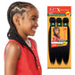 Sensationnel X-Pression Prestretched Braiding Hair - 3X Kids Braid 28 inch All Kanekalon Flame Retardant Synthetic Braid for Box Braids and Twists (1 pack, 2 DARKBROWN)
