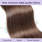 ORSUNCER Drawstring Ponytail Extension, Long Straight Pony Tails Hair Extensions Natural Soft Clip in Ponytail for Women Synthetic Hairpieces Medium Brown