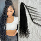 Boho Locs Crochet Braids Pre Looped With Human Hair Extensions Curly Ends Deep Wave Goddess Soft Locs Box Knotless Braids Hair Synthetic Dreadlocks Braiding for Women CHARMING YOU 22 Inch 24Strands