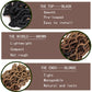 18 Inch Goddess Faux locs Crochet Hair 6 Packs/Lot Soft Gypsy Locs Wavy Crochet Braids Dreadlocks 3 Tone Curly Wavy Twist Braiding Hair Extensions African Roots Braid（#1B/30/27)
