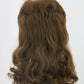 LeMarnia Men's Wig 80s Wig Brown Wave Mullet Wig Halloween Costume Fashion Wig Fancy Party Accessories Wig