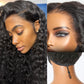 LUVME HAIR Flexi-Fit Invisi Drawstring Wig 13x4 Lace Wig PreMax Lace Wigs Water Wave Curly Lace Front Wigs Human Hair Pre Cut Plucked Lace Frontal 28 Inches Natural Black