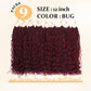 Yewell Goddess Box Braids Crochet Hair 12 Inch Boho Crochet Box-Braids With Curly Ends For Black Women,9 Packs Bohomian Box-Braid Pre Looped Box Braiding(12Inch 9Packs,BUG)
