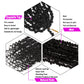 Bileaf Passion Twist Crochet Hair 18 Inch Crochet Passion Twist Hair Pretwisted, Pre Looped 8 Packs Passion Twist Crochet Braids Passion Twists Bohemian Twist Crochet Hair for Women Girls and Kids 1B