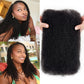 Afro Kinky-Curly Human Hair Bulk for Twist 18 Inch 100g Bulk Human Braiding Hair For Mini Twists Hair Micro Locs Extensions Dredlock Extensions