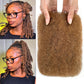 16 Inch Cuban Twist Afro Kinkys Bulk Human Hair for Braiding #30 Brown Afro Kinky-curly Human Hair Bulk for Twist 4C Kinkycurly Bundles for Mini Twists Crochet Braids or Tiny Locs Extension