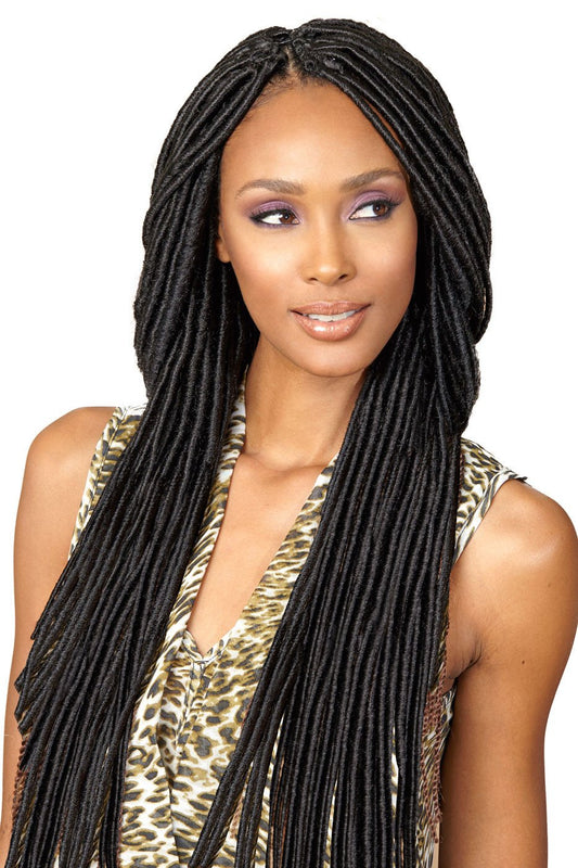 SENEGAL FAUX LOCS DREAD 20" (DT1B/BUG) - Bobbi Boss Synthetic Crochet Interlocking Braid