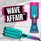 Bed Head Wave Affair Jumbo 3 Barrel Hair Waver | Quick Styling, Serious Hold, & Less Heat Damage | Heat Protectant Glove Included for Easy, Custom Styling