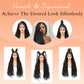 Brinbea 13x8'' HD Lace Front Braided Wigs for Women Knotless Boho Braided Wigs with Baby Hair Black Box Braid Wig Long Premium Synthetic Braided Lace Front Wigs 36 Inch