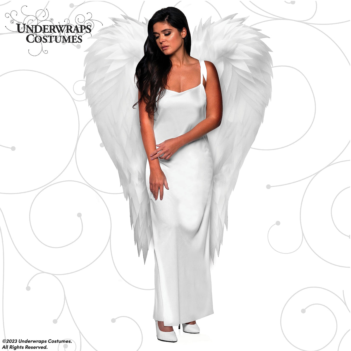 UNDERWRAPS Costumes - Angel Wings - White