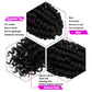 BILEAF Pre-looped Short Crochet Passion Twist Hair 6 Inch Pre-twisted Passion Twist Crochet Hair for Black Women 8 Packs Synthetic Bohemian Braiding Extensions 1B