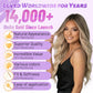 Eawwii Ash Blonde Mix Platinum Wig for Women Long Wavy 4x1 Lace Natural Hairline Glueless for Beginners Middle Part Synthetic for Daily Party Use 26Inch