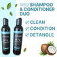 Wig Grip Cap & Shampoo Conditioner Set - Brown
