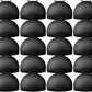 Teenitor Wig Cap,Black Wig Cap 20 Pieces Wig Caps, Black Stocking Caps, Stretchy Nylon Wig Stocking Caps for Women