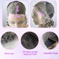 HANASCC Salt and Pepper Grey Wigs Human Hair Bob Wig 13x4 Deep Curly Lace Front Wigs Human Hair Pre Plucked Natural Hairline Gray Human Hair Wig HD Transparent Curly Short Bob Wigs for Women 12 Inch