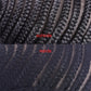 Refined Braided Wig Caps Crotchet Cornrows Cap For Easier Sew In Caps for Making Wig Glueless Hair Net Liner Crochet Wig Caps (Cornrows Caps, 3pcs)