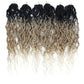 Faux Locs Crochet Hair 6Packs 24Inch Goddess Locs Crochet Hair,Soft Locs Crochet Locs With Curly Ends (24'', 1B/27/613)