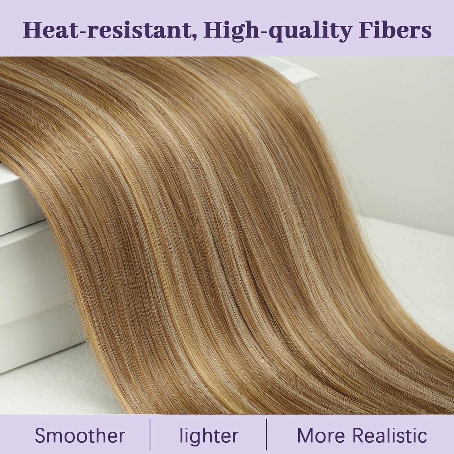 ORSUNCER Drawstring Ponytail Extension, Long Straight Pony Tails Hair Extensions Natural Soft Clip in Ponytail for Women Synthetic Hairpieces