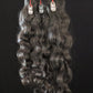 IDM INDIA 3 Bundles of 20” 22” 24” Wavy 100% natural Indian virgin temple raw hair extensions unprocessed and not treated with any kind of chemicals. Single donor raw hair weft bundles