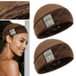 MYKURS Wig Grip Cap with Silicone Strip Non Slip, 2-in-1 Soft Wig Caps to Hold Wig in Place, Brown 2 PCS