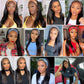 G&T Headband Wig for Women Black Straight Synthetic Headband Wig Glueless Heat Resistant Natutal Looking for Daily Party Use 24 Inch