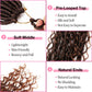 Soft Boho Locs Crochet Hair for Black Women-30 Inch 8 Packs Goddess Faux Locs Crochet Human Hair Feeling Pre Looped with Curly Ends(T30, 30 Inch(Pack of 8))