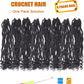 Short Crochet Hair Senegalese Twist Crochet Hair Color 2 Pre Looped 12 Inch Crochet Hair for Black Women Wavy Crochet Senegalese Twist Hair Pre Looped (12 Inch,2)