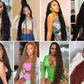6 Packs Soft Locs Crochet Hair Pre Looped Faux Locs Crochet Braids Goddess Locs Dreadlocs Synthetic Hair For Black Women (1B, 30 Inch (Pack of 7))