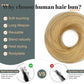 Hairro Human Hair Bun Hair Piece Remy Hair Bun Scrunchies Real Updo Hairpieces Wavy Stretchy Hair Bun Donot Elegant Chignon with Elastic Rubber Band Hair Accessory For Women 1PC 23g #613 Bleach Blonde