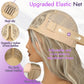 Eawwii Ash Blonde Mix Platinum Wig for Women Long Wavy 4x1 Lace Natural Hairline Glueless for Beginners Middle Part Synthetic for Daily Party Use 26Inch