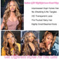 QZOQZO Ombre Lace Front Wig Human Hair 13x6 Highlight Body Wave Wig Human Hair 180% Density 4/27 Colored Honey Blonde HD Lace Frontal Glueless Wigs For Women 28inch
